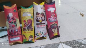 bungkus kebab craft 24x9 isi 100