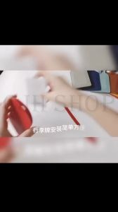 CJH SHOP  PU Leather Holiday Travel Airplane Check-in Boarding Pass Travel Accessories Airplane Suitcase Tag Luggage Tag