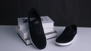 Sepatu Sneaker Casual Pria & Wanita Simple Murah Keren Terbaru Bisa COD Hitam