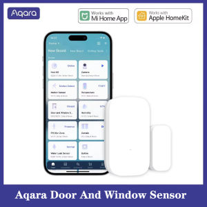 Aqara | Global Version Aqara Door And Window Sensor Zigbee Smart Home APP Wireless Remote Monitor MCCGQ11LM Work With Mi Home HomeKit