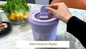 Mini Rice Cooker Panci Listrik Serbaguna 1L / Electric Cooking Pot / Panci Listrik Multifungsi-Daya rendah