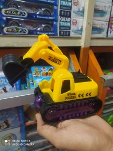 MAINAN TRUCK EXCAVATOR ELECTRIC KONTRUKSI BERMUSIK BISA JALAN DAN MUNDUR SENSOR
