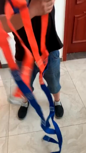 เข็มขัดเซฟตี้แบบเต็มตัว สายเซฟตี้ กันตกเข็มขัด safety belt พร้อมตะขอใหญ่ 2ขอ สายเซฟตี้ กันตกเข็มขัด ส่วนดักเบี้ย 200kg