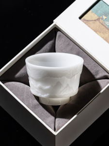 SIFANGTING | Premium Jade Pattern Teacup