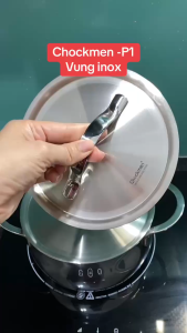 Nắp nồi Oyatton 16cm/18cm/20cm/24cm/28cm nắp nồi inox 18/10 vung nồi inox vung nồi nắp chảo