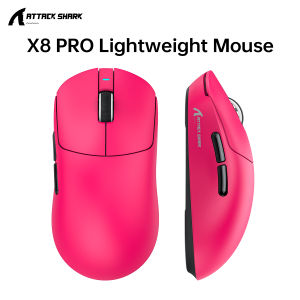 ATTACK SHARK | ATTACK SHARK X8PRO X8Ultra 8k Wireless Mouse PAW3395/3950 26k/30DPI 500mAh 1k Wired X8SE X8Plus Gaming Mouse PC Accessories