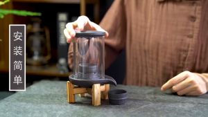 FENGSHUI 10Pcs Incense Cones+防风倒流檀香炉 Windproof Backflow Incense Burner Ceramic Incense Cone Holder Home Decor Creative Ornament Door Gift