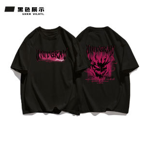 Áo Thun Cotton Tay Ngắn Mùa Hè Cho Học Sinh Trung Học Và Cao Cấp in Họa Tiết Ma Quái Thời Trang Thường Ngày Thoáng Khí