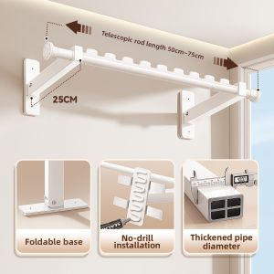 WEILAISHI | Wall Mounted Telescopic Drying Rack