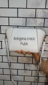 [BISA COD] Tas Selempang Wanita Terbaru Tas Kosmetik Fashion Kekinian Zara Antigona Croco