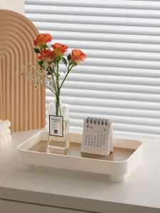 Hallway Storage Tray Ins Style Perfume Storage Rack Desktop Cosmetics Storage Box Entry Key Decoration