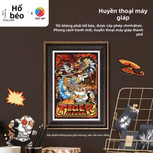 3D-JP | Tiger & Mecha Legend  Adult Decorative Puzzle 600 Pieces