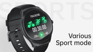 Aolon Smartwatch Perfume 1.28 TFT HD Screen Zinc Alloy PC+ABS Blood Pressure/Blood Oxygen/Heart Rate Monitoring / 250MAH Battery Capacity Pedometer Sports mileage Calorie Consumption Sleep monitoring jam tangan pria&Wanita dewasa 2025 H32