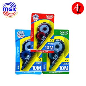 MGK School Office Correction Tape (10M) - Cover Up Mistakes Easily SOLD BY PIECE