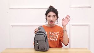 Nino Cross Bag Pria / Tas Bahu Selempang Pria Import Bahan Kanvas