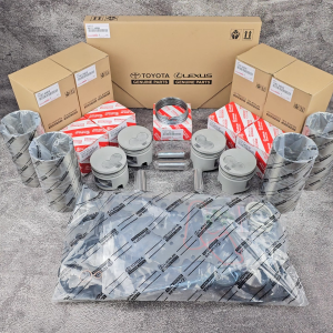 1PAKET KOMPLIT PAKING FULL SET + PISTON + RING PISTON + LINER + TOYOTA KIJANG 2L DIESEL DISEL 1SET