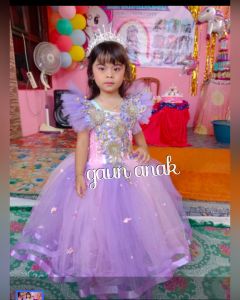 GAUN PESTA ANAK USIA 1-10 TAHUN (SEMATAKAKI)
