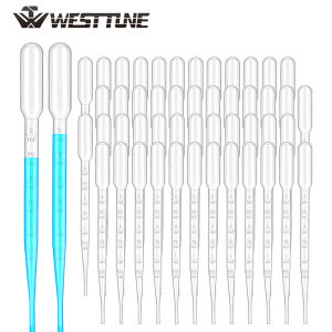 Bộ Pipet Chuyển Dịch Westtune Lab 100 Cái - Ống Nhỏ Giọt Nhựa Dùng Một Lần Có Thước Đo Nhiều Kích Cỡ 1ml 2ml 3ml 5ml Dùng Cho Mỹ Phẩm Và Hóa Chất