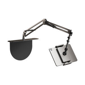 HELLOLEIBOO | Bedside Phone & Tablet Stand Adjustable Foldable Multi-Function Desk Arm Support