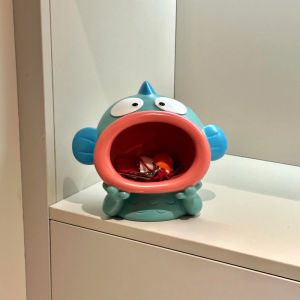 New Home Decor 100 Ugly Fish Key Storage Hall Ornaments Living Room Cute Entrance Decoration Jewelry Rack Household Goods