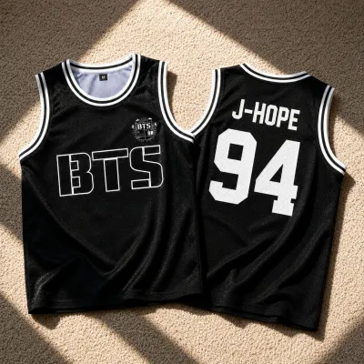 Hot Toys | 2026 Arirang Kpop 3D Print Basketball Jersey T-shirt Men Women Summer Sports Vest Breathable Quick Drying Clothing Fan Gifts