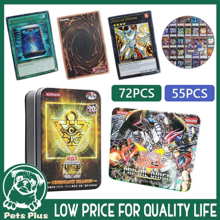 Same Day Shipping Yugioh Legend Deck with Box Yu Gi Oh Anime Game  Collection Cards Kids Boys Toys for Children Figure Cartas  Yugioh-Cards-72PCS/Set | Lazada PH