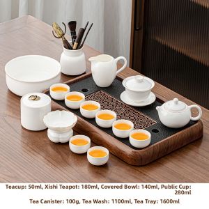 PUQI | Elegant Luxury Ceramics Tea Set