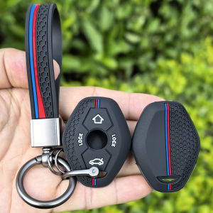Silicone Key Case Cover 4 Buttons For BMW BMW X5 E53 X3 F83 E46 E39 E38 E60 E63 E61 E64 Series 3 5 7 330i Z3 Z4 E85 E86 M5 325i