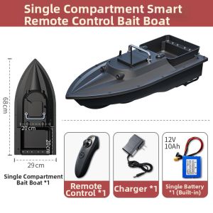 forsso | Smart Control Fishing Boat With Dedicated Hook One Key Return And Cruise Visibility