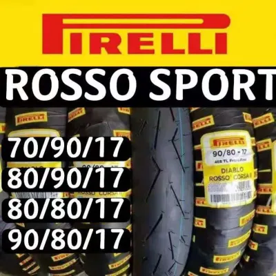 【NEW ARRIVE‼️】PIRELLI Diablo Rosso Sport Tubeless Tyre Tire Tayar Motorcycle 1pc