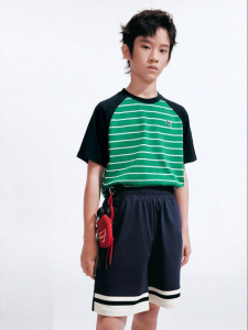 PUMA | Color Block Sport Childrens Short Sleeve T-shirt