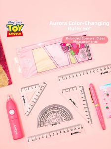 Aesthetic Student Ruler Set Gradual Color
