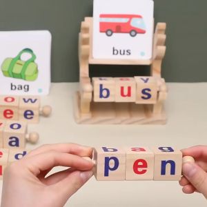 Children Word Letter Alphabet Studying Card Educational Toys Parent-child Cognition Cards Teaching Props School Kindergarten