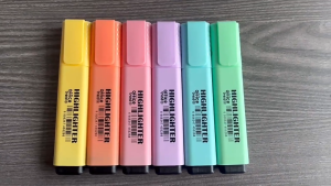 Mini Highlighter Pen Macaron Pastel  Marker Pen Graffiti Painting Pastel For High School Aesthetic For Kids
