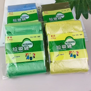 5 Roll 100pcs 45x50cm Disposable Garbage Bags Rubbish Bag Trash Bag Plastic Bag Random Pick Color