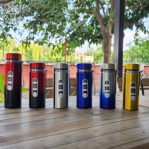 กระติกน้ำ 800 ml กระติกขวดใหญ่ 1006 ขวดสแตนเลสขนาดใหญ่ เก็บความร้อนและเย็น เกรด Premium สวยหรูดูแพงสุดๆ