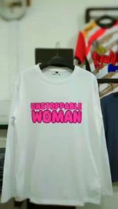 CUSTOM KAOS SABLON SATUAN (PUTIH A4) - CUSTOM DEPAN BELAKANG BISA REQUEST FOTO GAMBAR LOGO NAMA TULISAN KATA KATA – COBOTTEX STORE