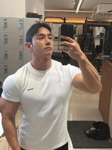 Áo Thun Thể Thao Nam Bó Sát Thoáng Khí Tay Ngắn Chất Liệu Cotton Dệt Kim Mặc Thường Ngày Thích Hợp Cho Mùa Hè