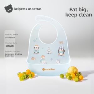 Usbettas | Waterproof Soft Portable Baby Bib