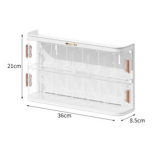 Large Capacity Mobile Phone Charger Data Cable Storage Box Multi-Function For Home Plug Power Cord Finishing Box Wall-Mounted