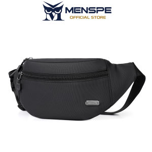 MENSPE Waist Bag Casual Chest Bag Fashion Messenger Bag Travel Bag Business Bag Phone Bag Waterproof Lightweight Bag Leisure Sport Street Bag for College Student