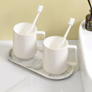 Thickened Toothbrush Cup Male Student Dormitory Washing Mouth Cup Couples Simple Home Use Dental Care Tool Bathroom Accessories