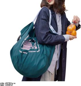 Snoopy Magazine Large Capacity Portable Waterproof Foldable Eco Bag Shopping Bag Storage Mommy Bag Other Brand Family Storage Tools