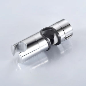 1Pc Insert Type Shower Head Sliding Bracket Non-drilling Stainless Steel Lifting Holder Adjustable Detachable Fix Mount