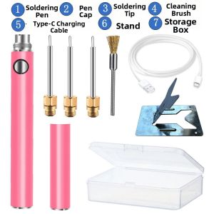Digital Display Wire Trimming Pen Handheld Cordless For Braiding