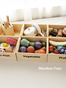 Simulated Magnetic Fruits and Vegetables Toys Full Set
