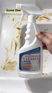 น้ำยาทำความสะอาดอเนกประสงค์ 500 มล. น้ำยาล้างห้องน้ำ น้ำยาล้างโถชักโครก คราบน้ำฝังแน่น ✅คราบหินปูน ✅คราบสบู่ ✅คราบน้ำกระจกกั้น ✅คราบสนิม