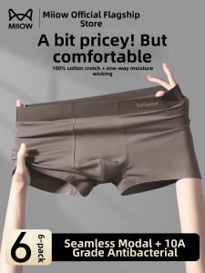 MiiOW | Bamboo Viscose Anti-Bacterial Seamless Boxer Shorts
