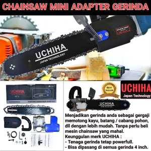 Adapter Chainsaw Uchiha UC12 12" untuk Gerinda (Tanpa Mesin)