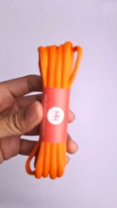 MR Shoelaces OP46 Orange (Jingga) Tali Sepatu Oval 5mm 70cm 80cm 90cm 100cm 120cm 130cm 140cm 150cm 180cm 200cm